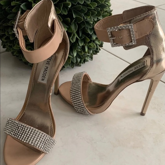 Steven Madden Rhinestone Marlen Heels - Picture 7 of 7